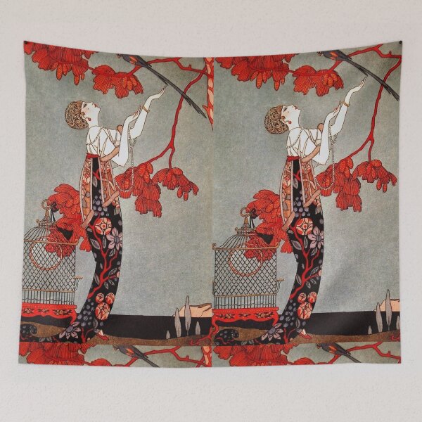 Item preview, L'Oiseau Volage by George Barbier, 1914 designed and sold by MeganSteer.