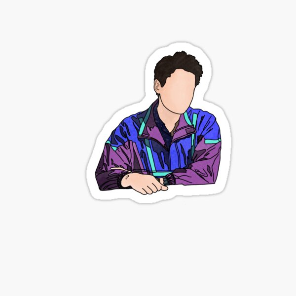 John Mayer New Light Portrait Sticker