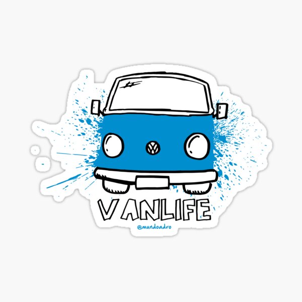 Van Stickers Vinyl Stickers Bullet Journal Stickers Macbook Stickers