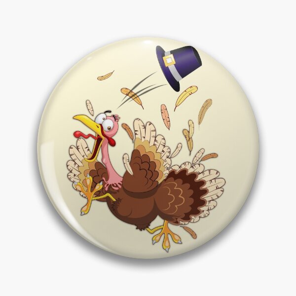 Item preview, Funny Turkey escape Thanksgiving Character designed and sold by BluedarkArt.