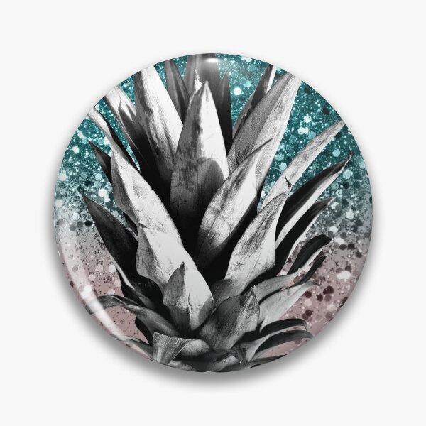 Item preview, Pineapple Tropical Summer Vibes Glam #1 (Photo of Glitter Only - Not Reflective) designed and sold by Anita's & Bella's Art.