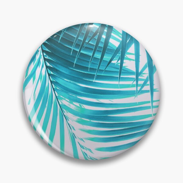 Item preview, Palm Leaves Turquoise Summer Vibes #1 #tropical #decor #art designed and sold by Anita's & Bella's Art.