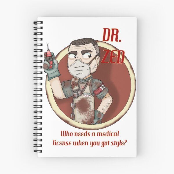 Item preview, Borderlands Dr Zed designed and sold by CaptainShivers.