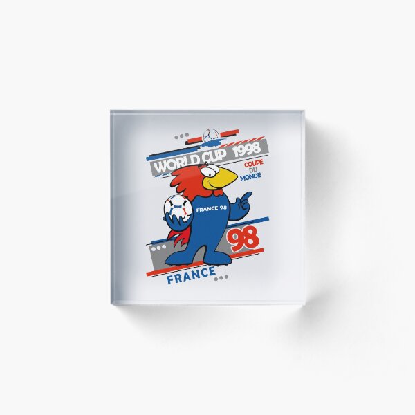 Footix - France 98 Acrylic Block