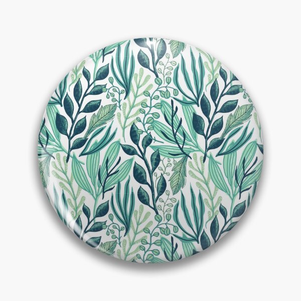 Item preview, Green leaves pattern  designed and sold by Delicarte.
