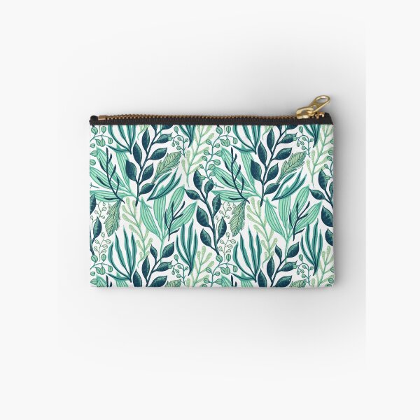 Item preview, Green leaves pattern  designed and sold by Delicarte.