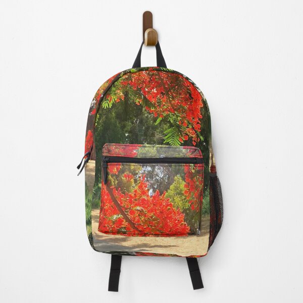 Item preview, Red and green colors at the park by Iritof designed and sold by iritof.