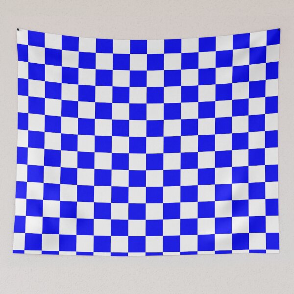 Item preview, Royal blue chessboard designed and sold by joshuarainbird.