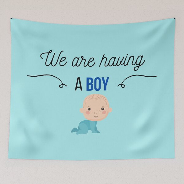 Item preview, We are having a boy! Best gender reveal! designed and sold by MargheritaLidia.