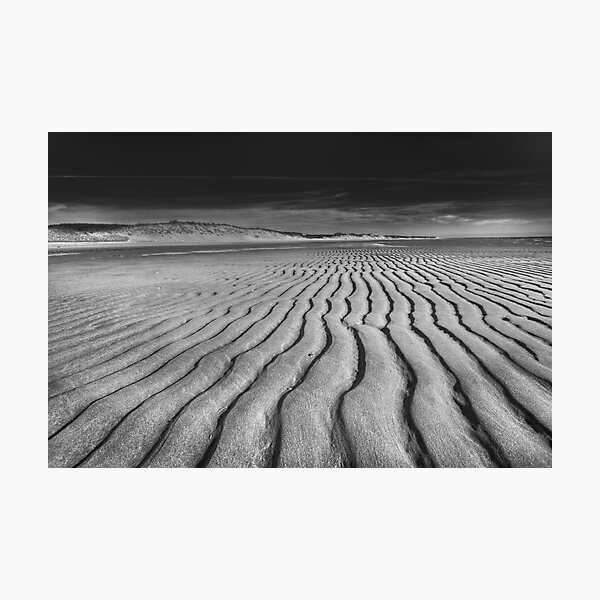 Unusual Tranquility - Black and White Photography Photographic Print