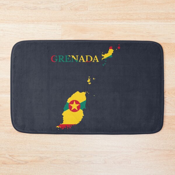 Item preview, Grenada Map Flag designed and sold by marosharaf.