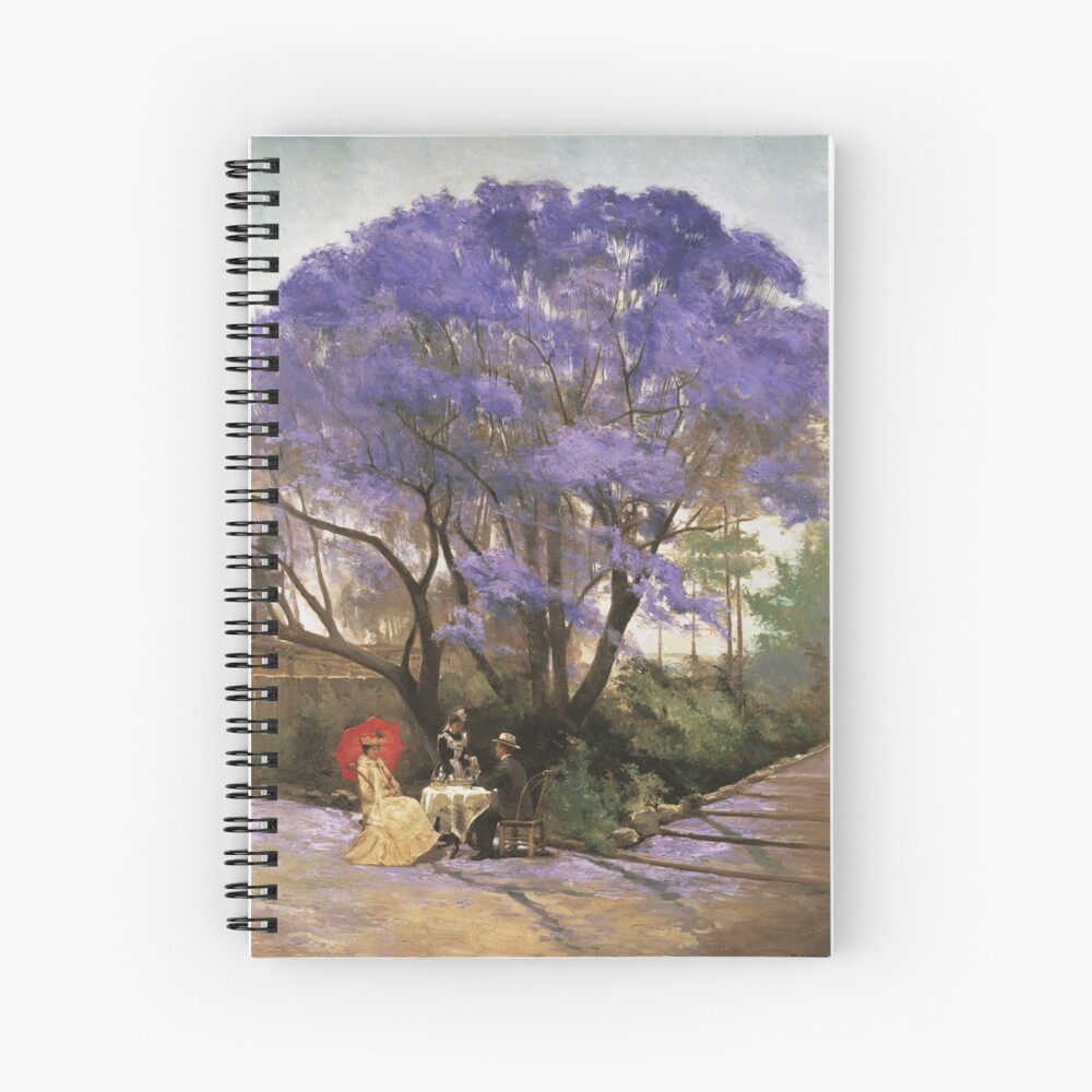Godfrey Rivers - Under The Jacaranda 1903 Art Print