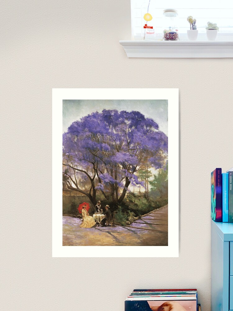 Godfrey Rivers - Under The Jacaranda 1903 Art Print
