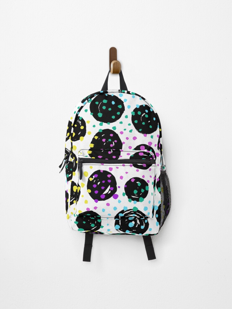 Thumbnail 1 of 3, Backpack, Abstract Colorful Circle Pattern designed and sold by parazitgoodz.
