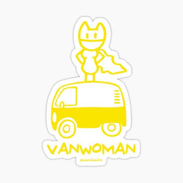 VanWoman (Die Van-Frau!) Sticker