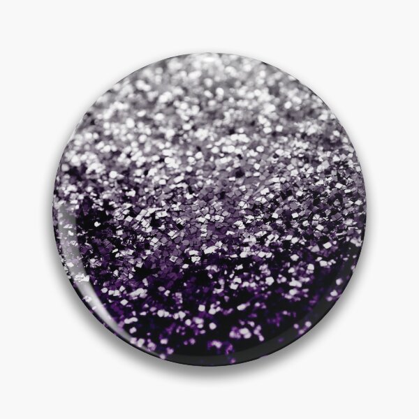 Item preview, Dark Night Purple Black Silver Glam #1 (Photo of Glitter Only - Not Reflective) designed and sold by Anita's & Bella's Art.
