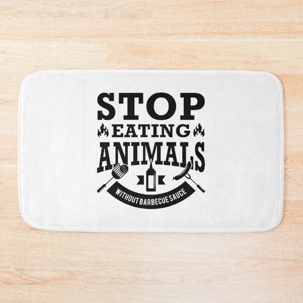 Item preview, Stop Eating Animals designed and sold by LuckyFoxDesigns.