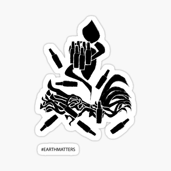 Save the Seas ( Earth Matters ) Sticker