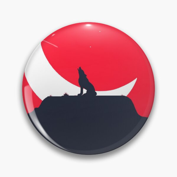 Item preview, wolf and moon designed and sold by Zaibo.
