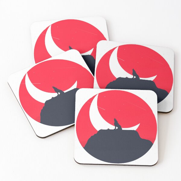 Item preview, wolf and moon designed and sold by Zaibo.
