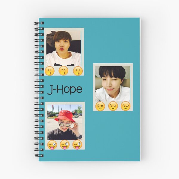 Item preview, J-Hope emoji polaroids designed and sold by satansaysyo.