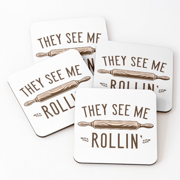 Item preview, They See Me Rollin’ designed and sold by LuckyFoxDesigns.
