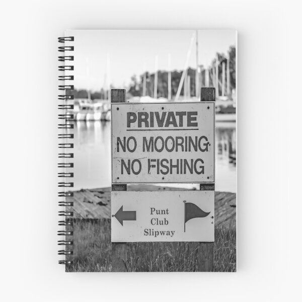 Item preview, "No mooring, No fishing"  designed and sold by yackers1.