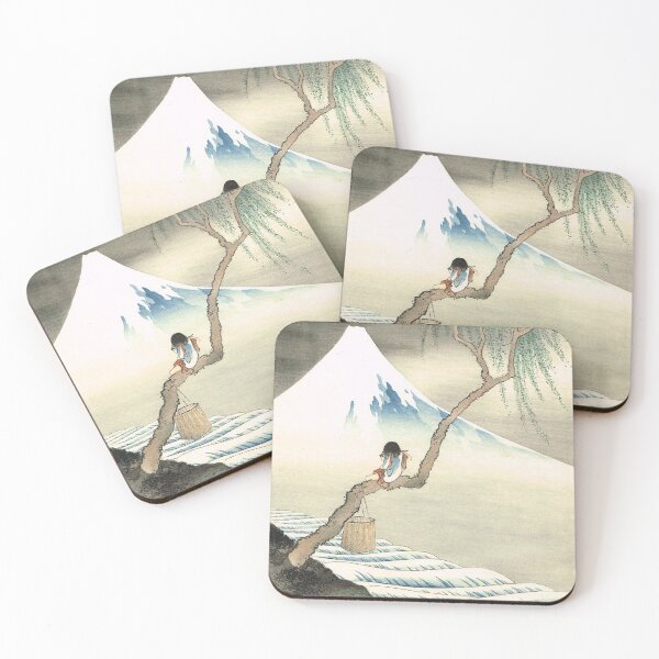 Item preview, Katsushika Hokusai Boy Viewing Mount Fuji Classic Japanese Painting designed and sold by MindChirp.