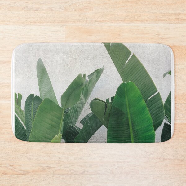 Item preview, Fresh Banana Leaves against White Wall designed and sold by julidescole.