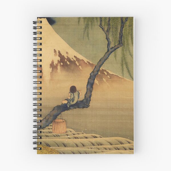 Item preview, Katsushika Hokusai Boy Viewing Mount Fuji Classic Japanese Painting designed and sold by MindChirp.