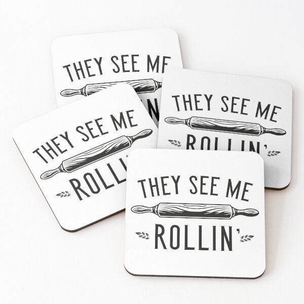 Item preview, They See Me Rollin’ designed and sold by LuckyFoxDesigns.