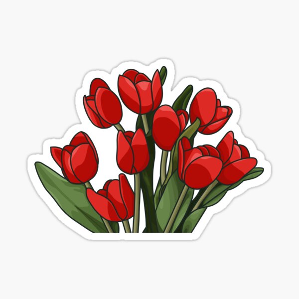 May Flowers Sticker