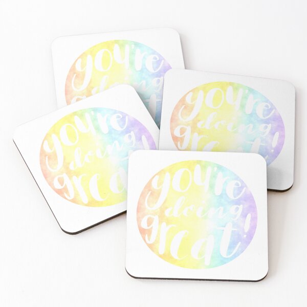 Item preview, You're Doing Great! rainbow version designed and sold by Sandra Andersson.