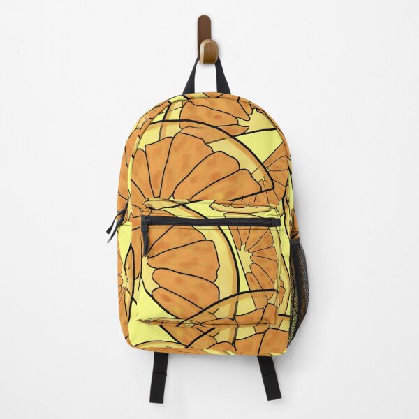 Item preview, Oranges fruit pattern - yellow background designed and sold by Carrie_Anne_Designs.