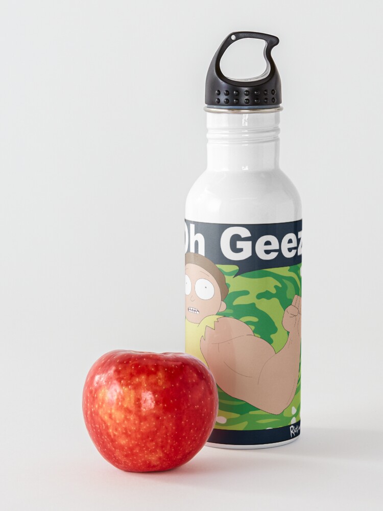 Alternate view of Rick and Morty - Oh Geez Rick Water Bottle