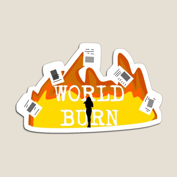Aperçu de l'œuvre World Burn Design Mean Girls the Musical créée et vendue par PopCoolLife.