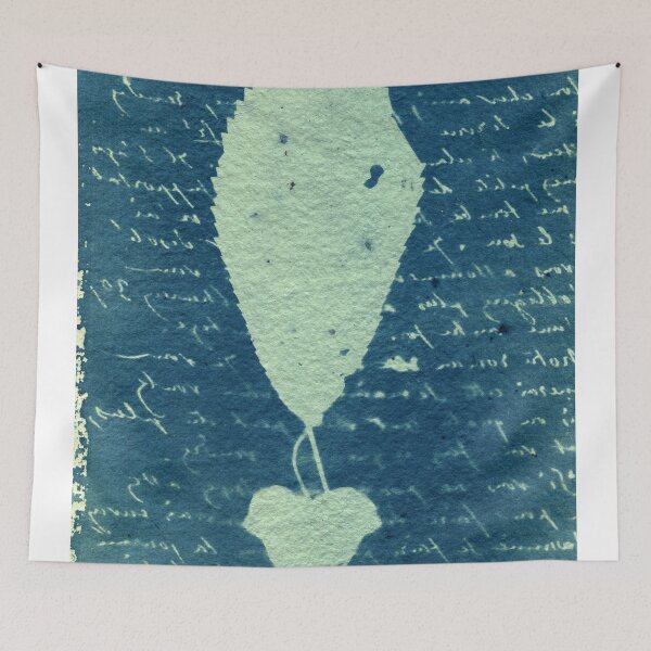 Item preview, Botanical blue floral Cyanotype print 38 designed and sold by KasparekFineArt.