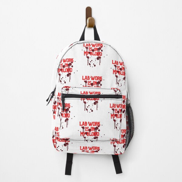 Item preview, LAB WORK IS IN MY BLOOD FUNNY Hematology /Microbiology designed and sold by Hippiesole.