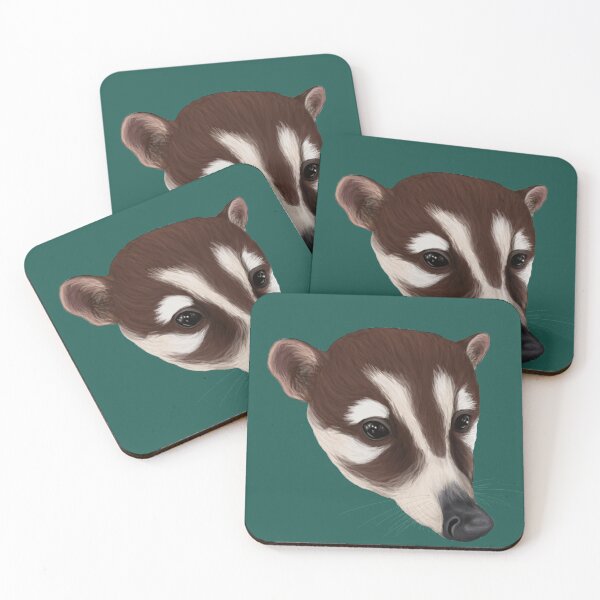 Item preview, Coati face designed and sold by Mayakiwi.