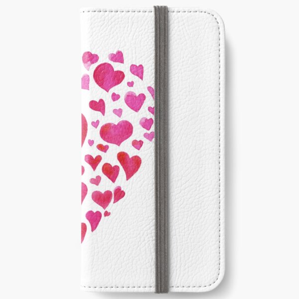 Many hearts iPhone Wallet