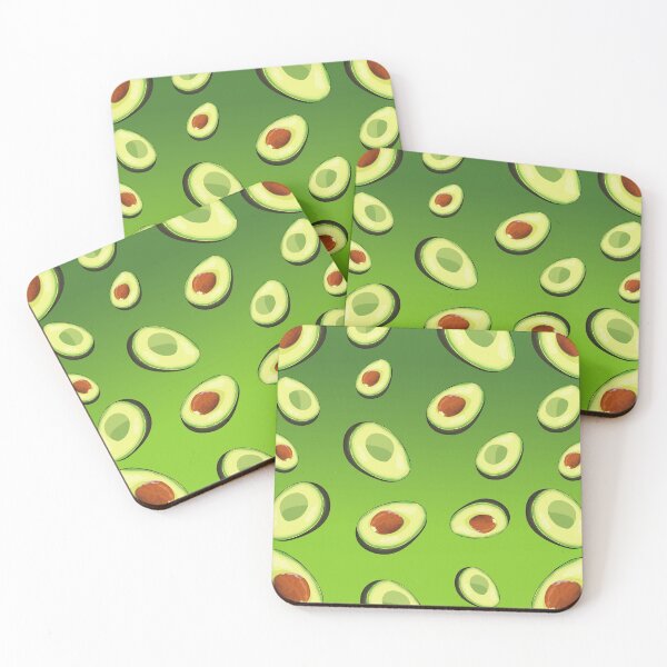 Item preview,  Green avocados pattern  designed and sold by Delicarte.