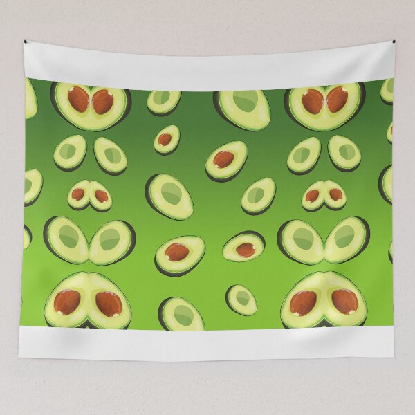 Item preview,  Green avocados pattern  designed and sold by Delicarte.