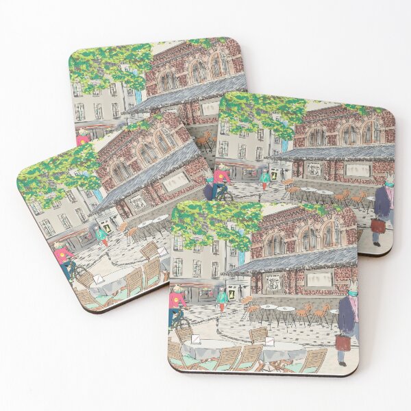 Item preview, Lockdown 3- Place Saint-Géry, Bruxelles Social Distancing designed and sold by MANUMONY.