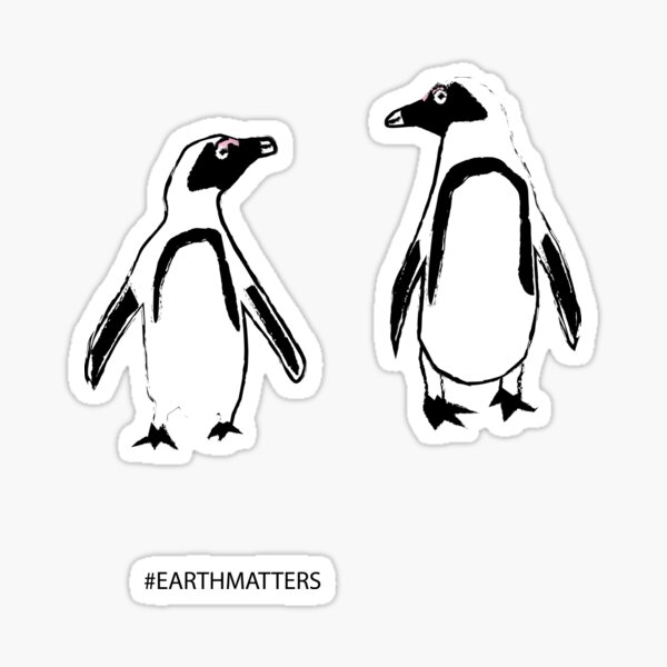 Save our Penquins Sticker