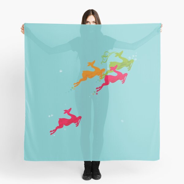 Winer Deer Scarf