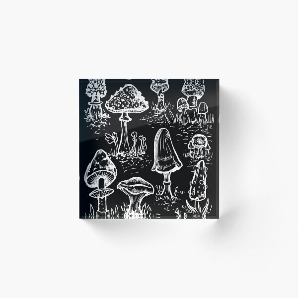Item preview, Magic Mushrooms Gothic Witchy Punk designed and sold by lunaelizabeth.