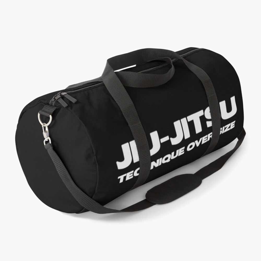 Jiu Jitsu BJJ Quote Duffle Bag