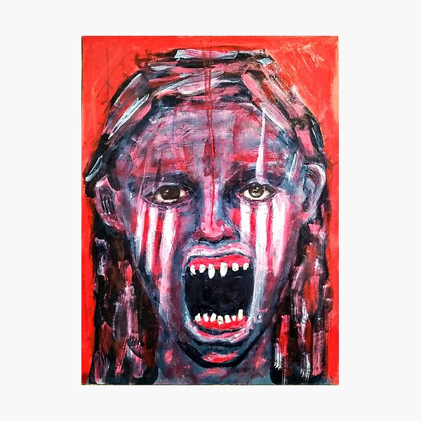 Artikelvorschau, Retrato - Acrylmalerei entworfen und verkauft von poucofoco.