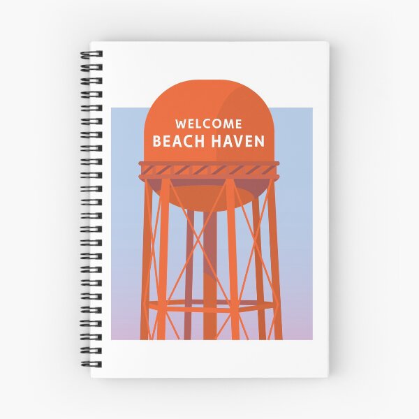 Item preview, Beach Haven Water Tower designed and sold by cditty.
