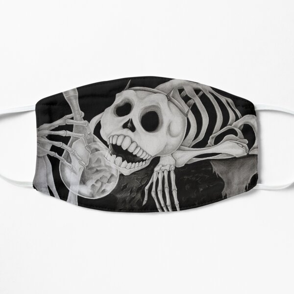 Skeleton - The last unicorn Flat Mask